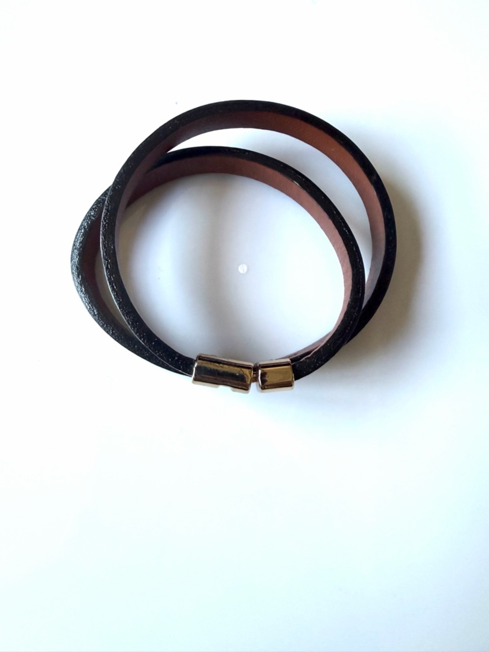 Leighelena Printed T-Bar Wrap Leather Bracelet - Picture 3 of 6
